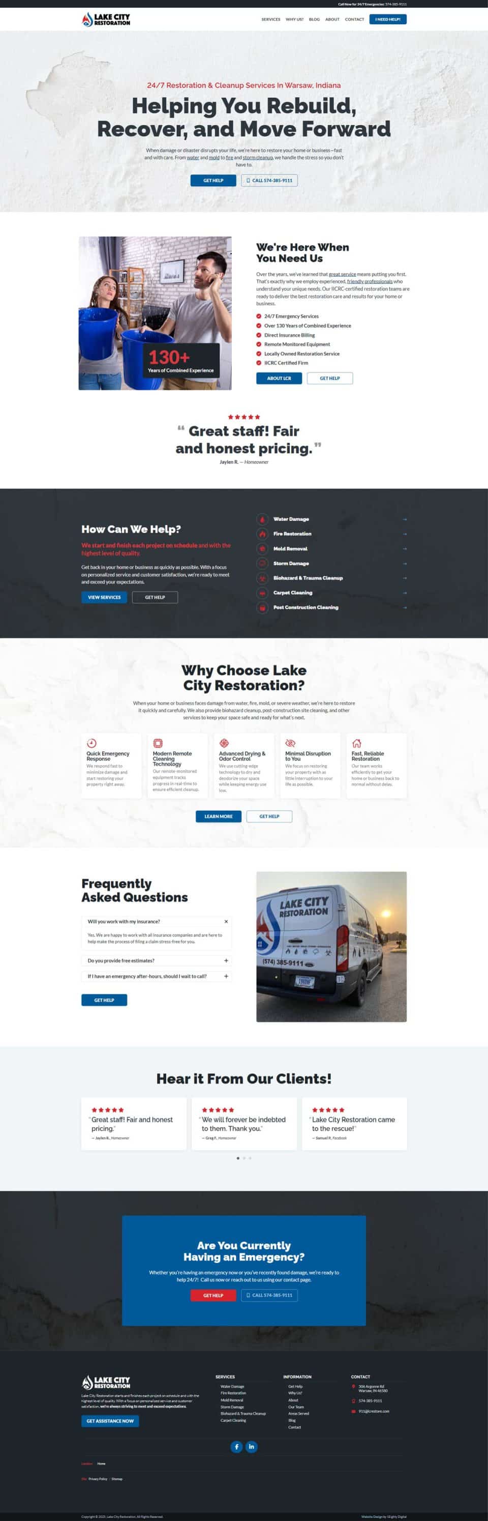 Lake City Restoration: Expert restoration and recovery services.