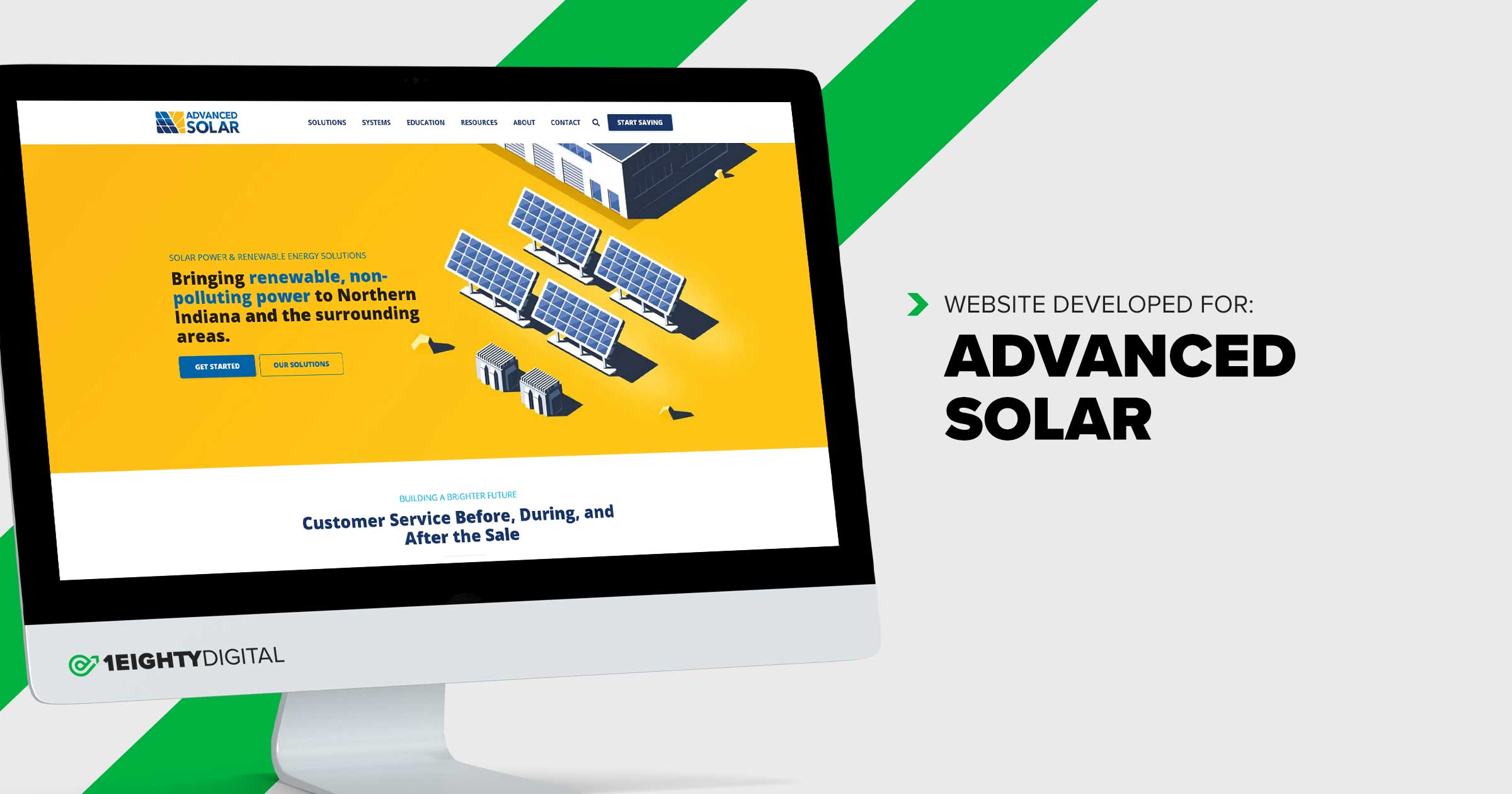 Advanced Solar | 1Eighty Digital | Warsaw, Indiana