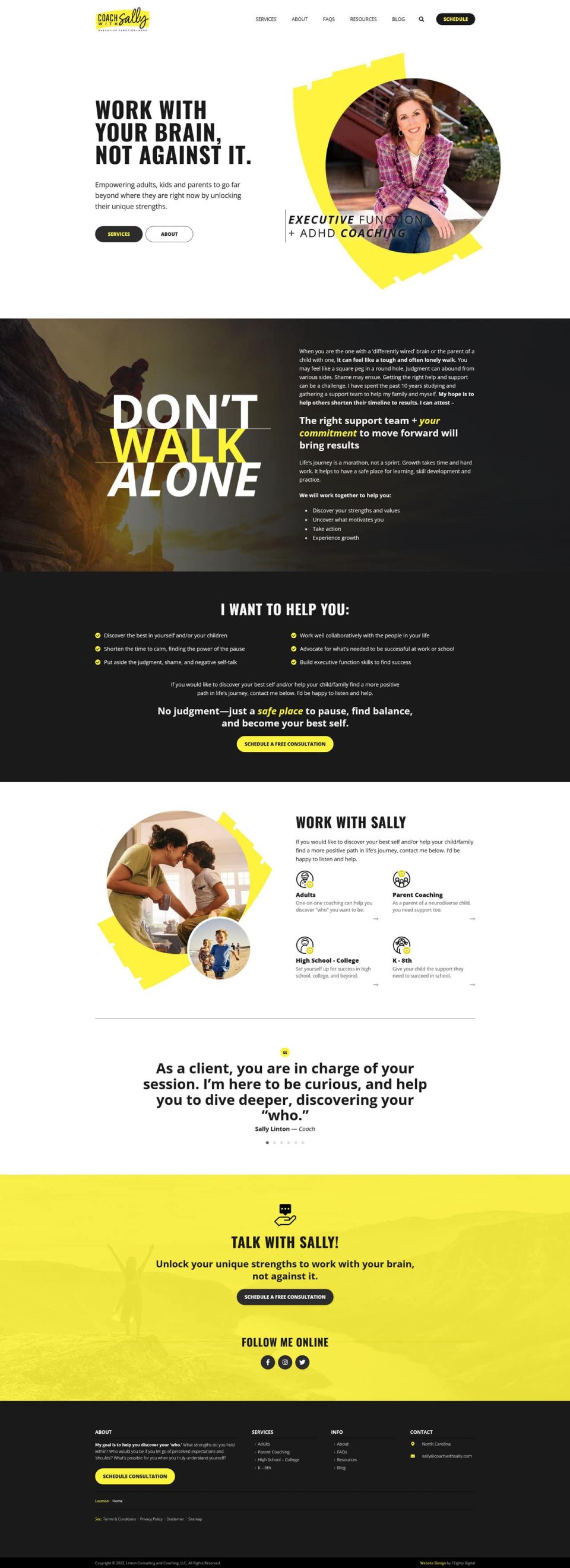 Coach With Sally: Ignite your potential with brain-focused strategies.